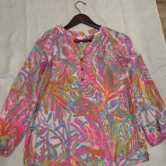Lilly Pulitzer Colorful Blouse - Picture 8 of 8